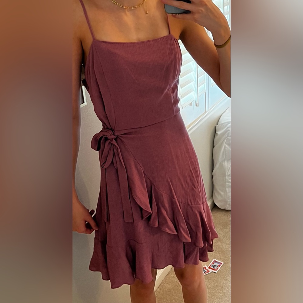 Brand New Altar’d State Muave Wrap Dress!!